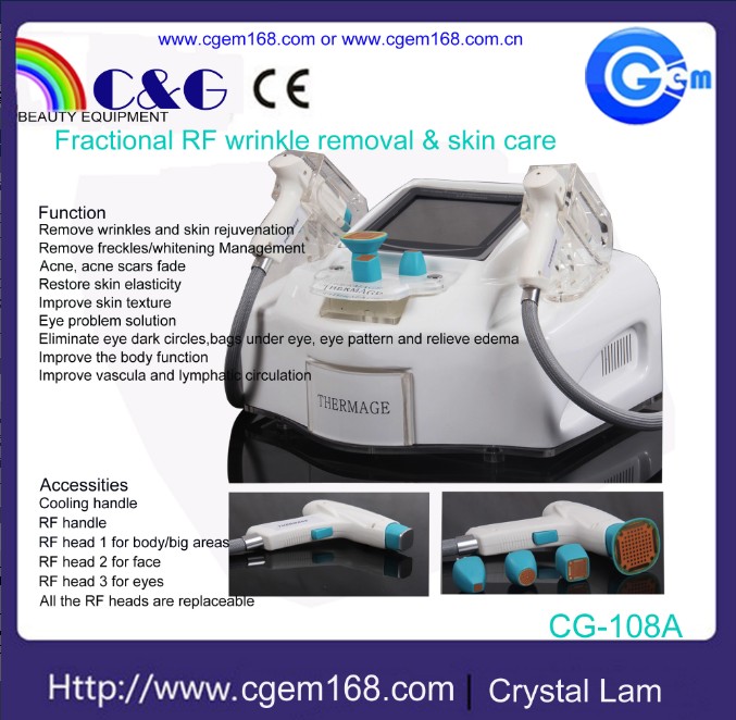 CG-108A Fractional RF Machine with cooling for skin