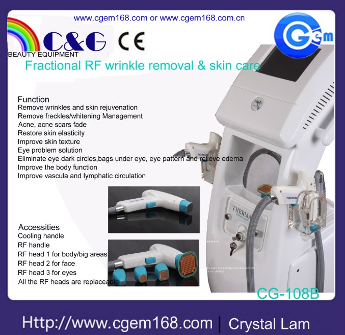 CG-108B Fractional RF Machine with cooling for skin