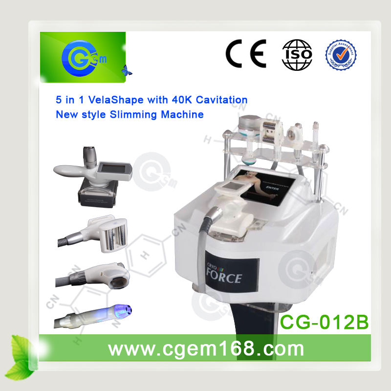 CG-012B NEW!!! cavitation rf vacuum velashape machine