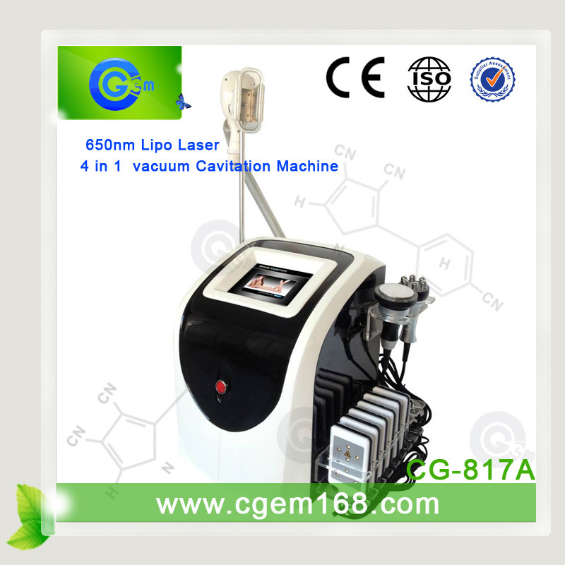 CG-817A 4 in 1 lipo laser cavitation rf cryolipolysis machine for sale