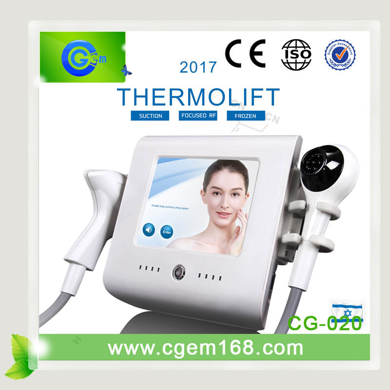 Newest focused 40.68hz RF thermolift at home skin tightening machine