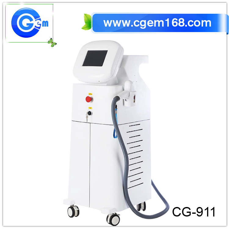 808nm diode lazer IPL  painless hair removal machine with super cooling